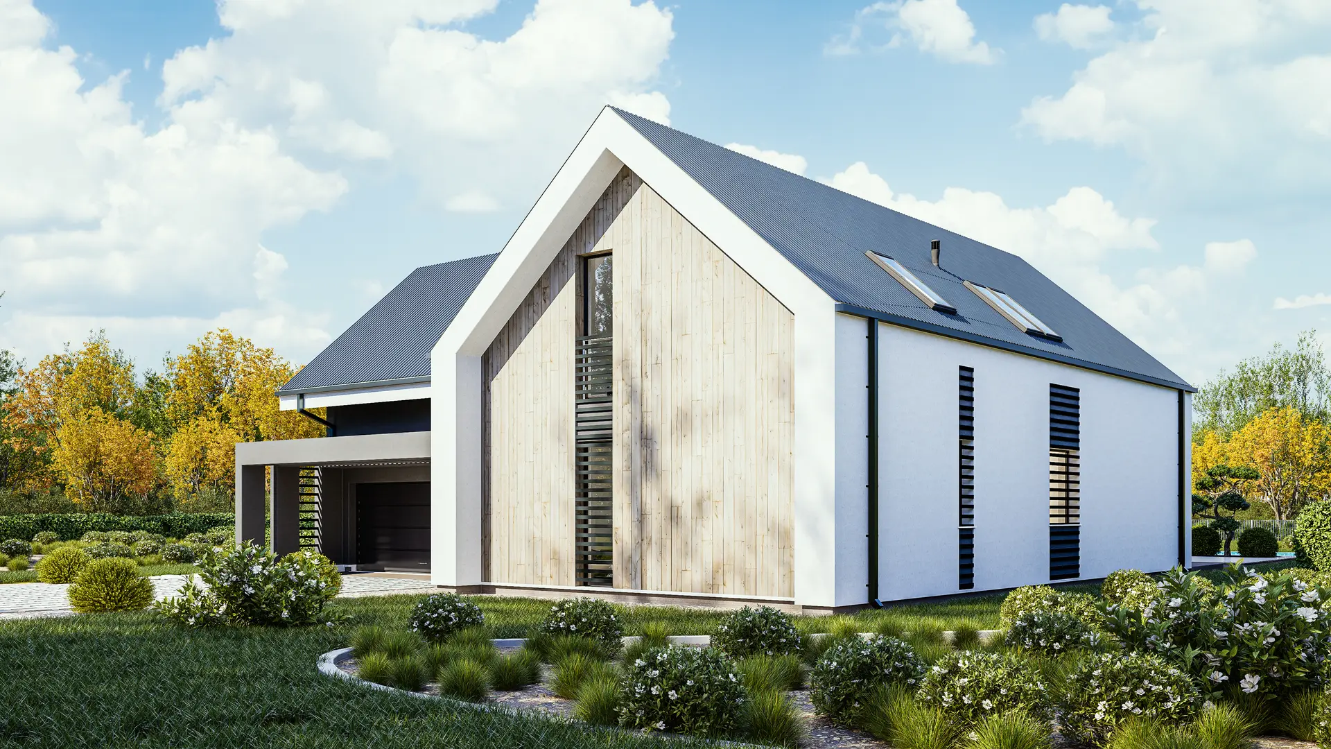 Wizualizacja domu Z357 - zdjęcie 3