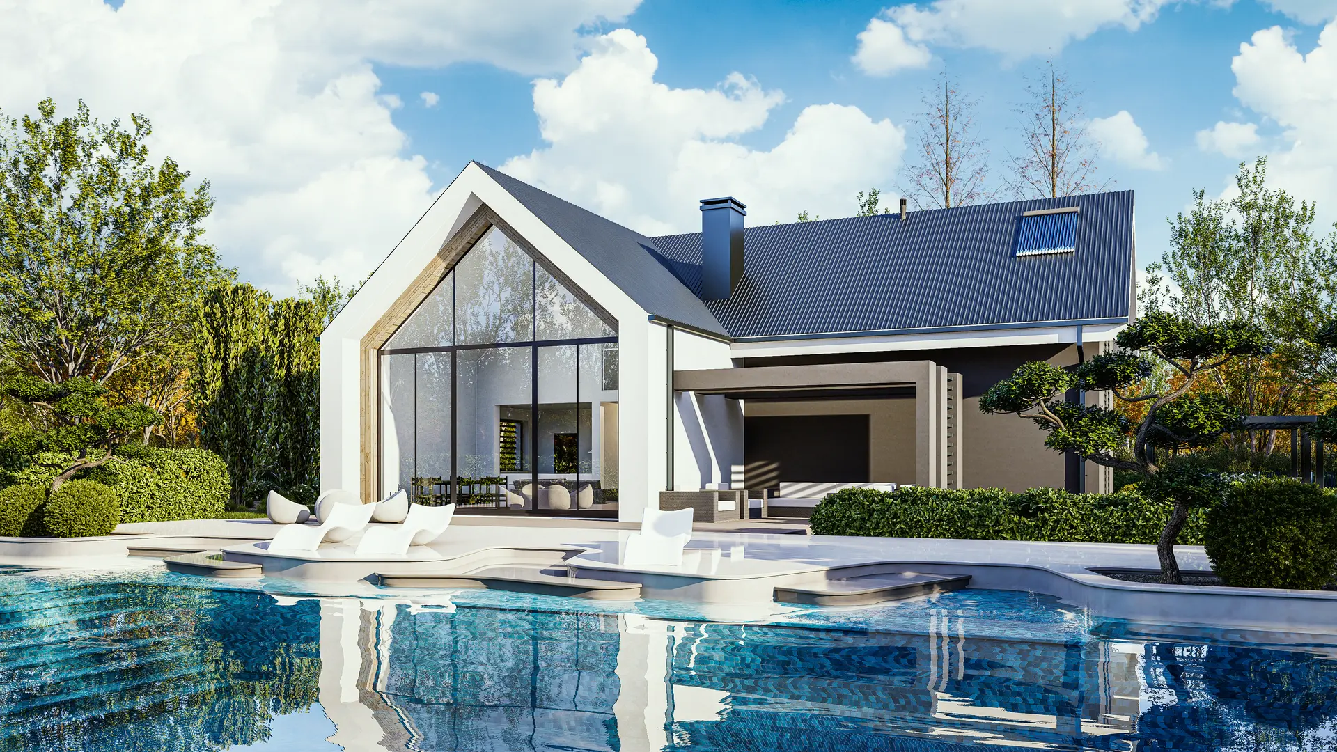 Wizualizacja domu Z357