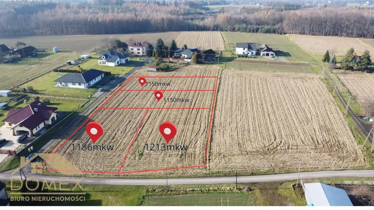 Działka 1150 m² - Dębowiec - zdjecie 2