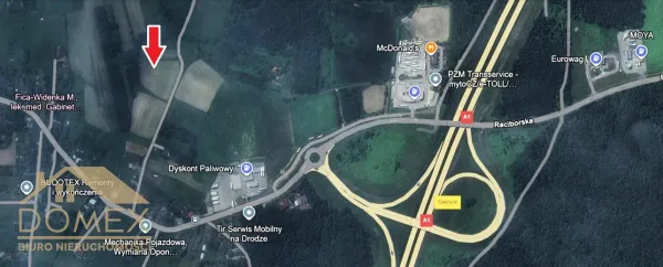 Działka 5134 m² - Godów, Łaziska