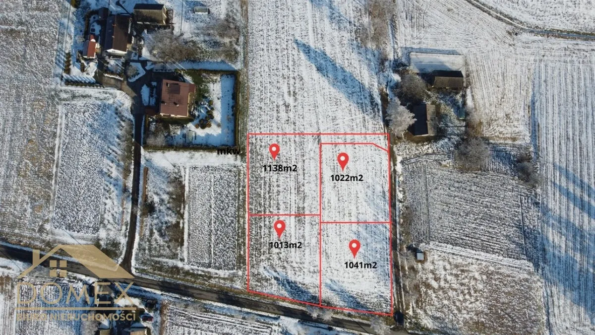 Działka 1138 m² - Kończyce Wielkie, Hażlach - zdjecie 2