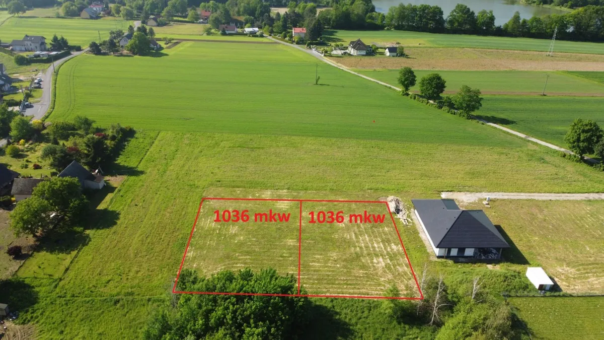 Działka 1036 m² - Skoczów (gw), Ochaby Małe - zdjecie 2