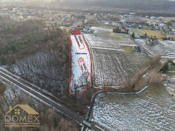 Działka 13041 m² - Skoczów, Kiczyce