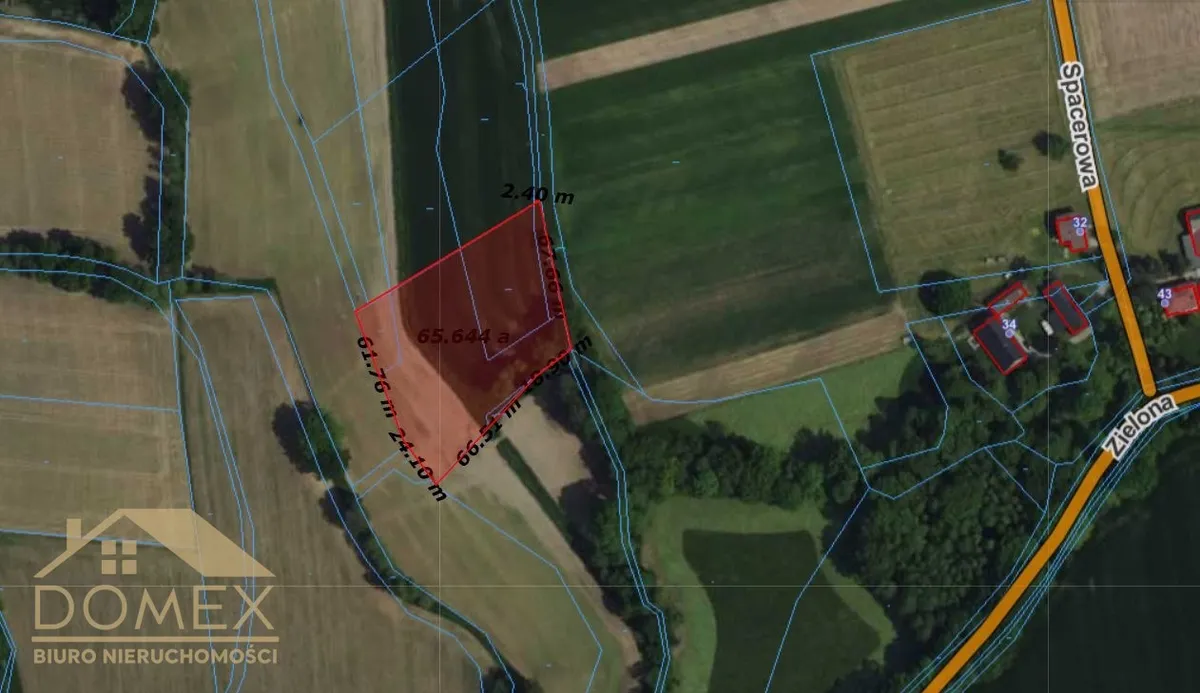 Działka 6500 m² - Strumień (gw), Zabłocie - zdjecie 2